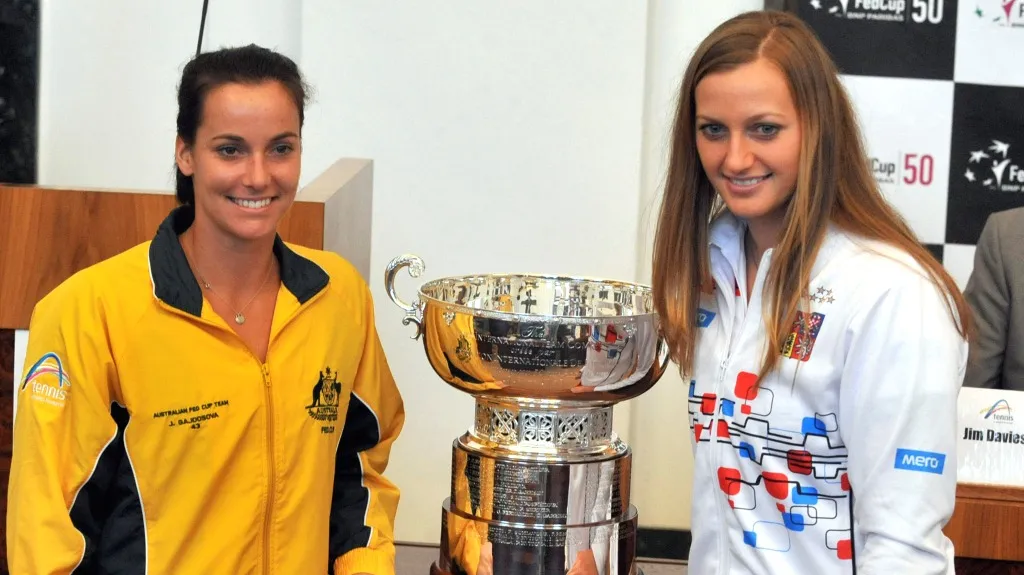 Petra Kvitová a Jarmila Gajdošová