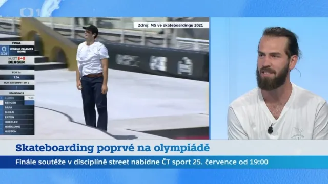 Téma Studia 6: Skateboarding na OH v Tokiu