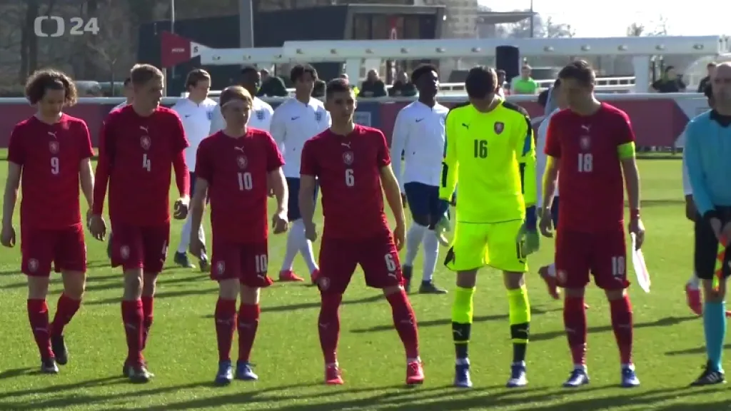 Devatenáctka v Anglii prohrála 1:4