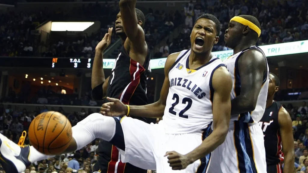 Hráč Memphisu Rudy Gay