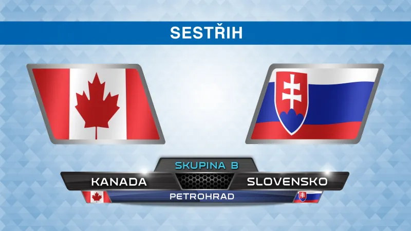 Sestřih utkání Kanada - Slovensko