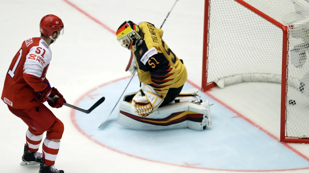 Utkání Německo - Dánsko