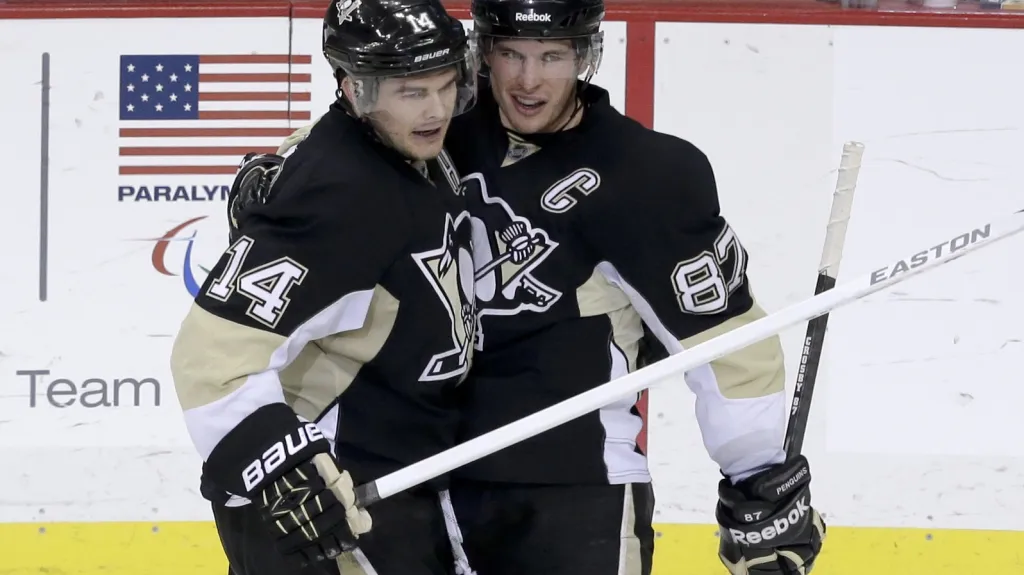 Sidney Crosby a Chris Kunitz