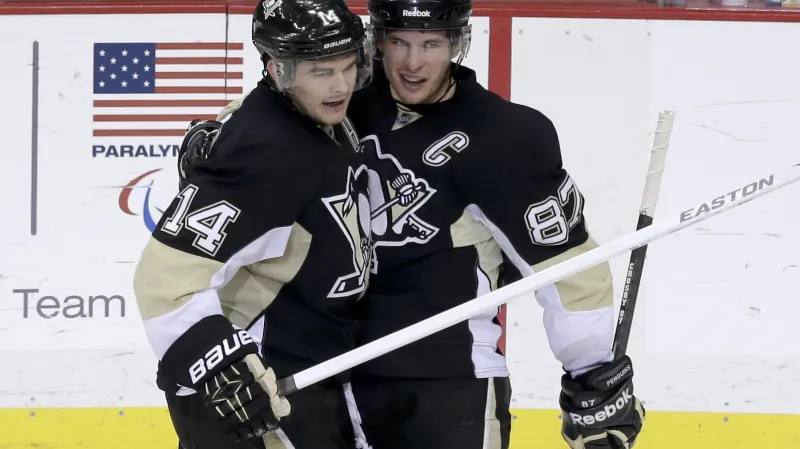 Sidney Crosby a Chris Kunitz