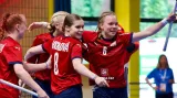 České juniorské florbalistky