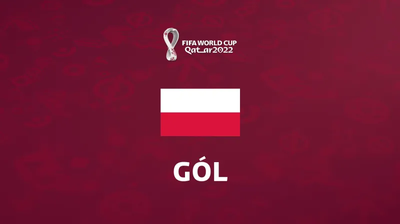 Gól v utkání Polsko – Saúdská Arábie: Lewandowski – 2:0 (82. min.)