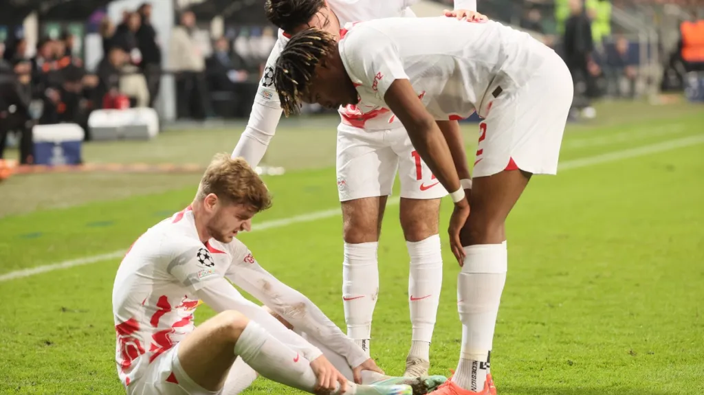 Timo Werner se spoluhráči