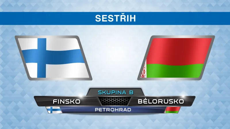 Sestřih utkání Finsko - Bělorusko