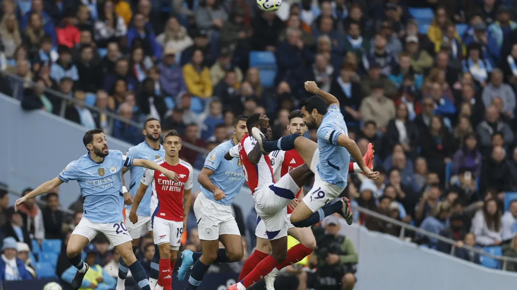 Utkání Manchester City – Arsenal