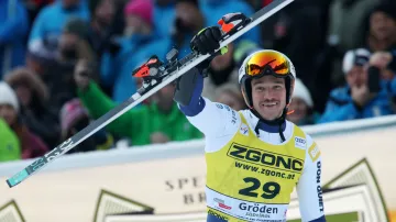 Záznam super-G ve Val Gardeně s triumfem Zabystřana