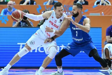 Vojtěch Hruban v utkání s Polskem