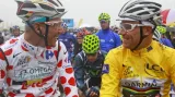 Philippe Gilbert (vlevo) a Thor Hushovd