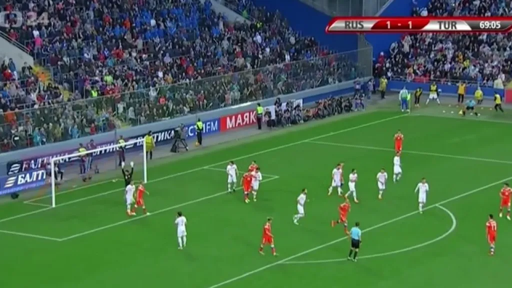 Ruští fotbalisté remizovali v přípravě s Tureckem