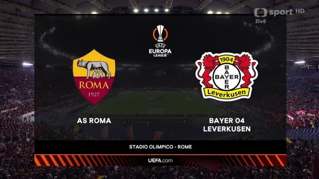 Sestřih utkání AS Řím – Bayer Leverkusen