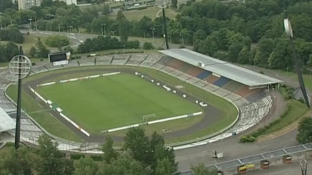 Fotbalový stadion v Hradci Králové
