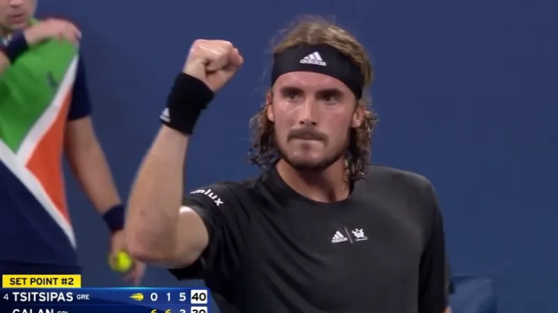 Tsitsipas na US Open skončil, Sakkariová jde dál