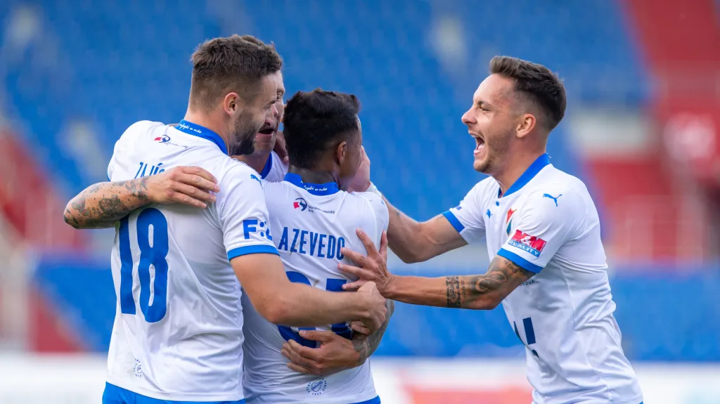 Radost hráčů Baníku