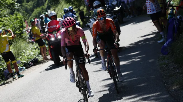 Závěr 17. etapy Tour de France