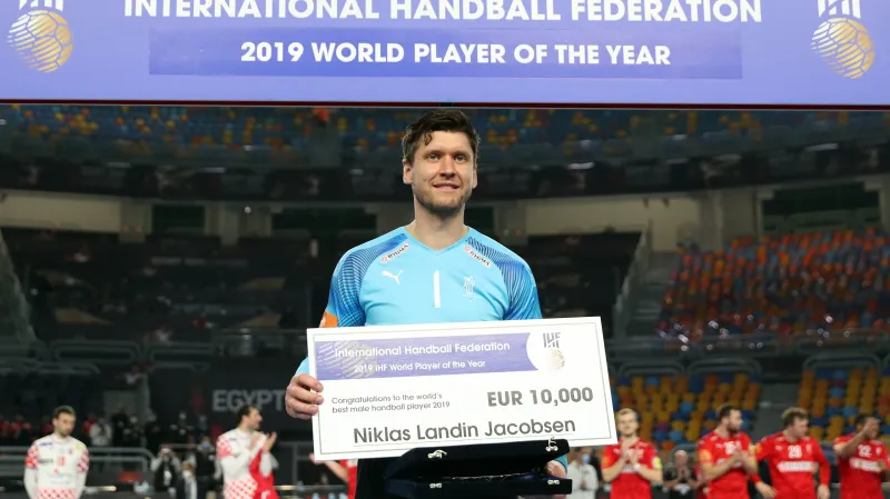 Nejlepší házenkář roku 2019 – dánský brankář Niklas Landin