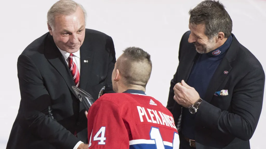 Guy Lafleur v rozhovoru s Tomášem Plekancem v roce 2018