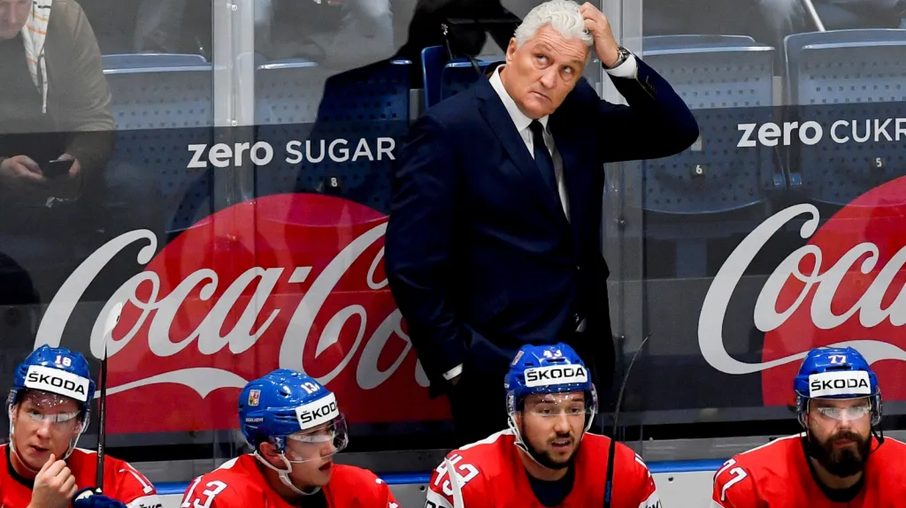 Miloš Říha na lavičce české reprezentace