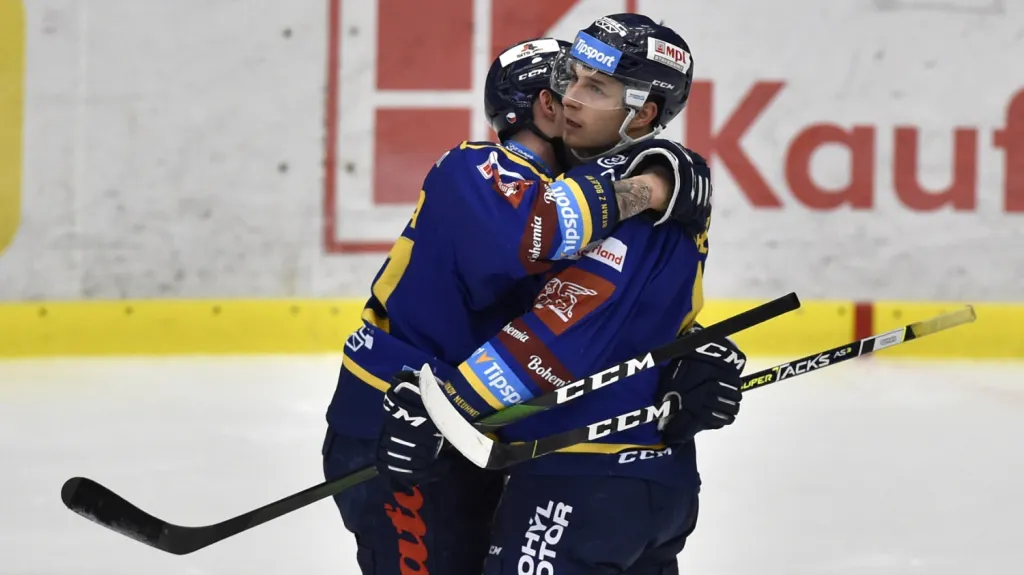 Radost hokejistů Zlína