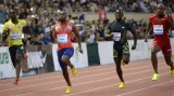 Tyson Gay v závodě na 100 metrů