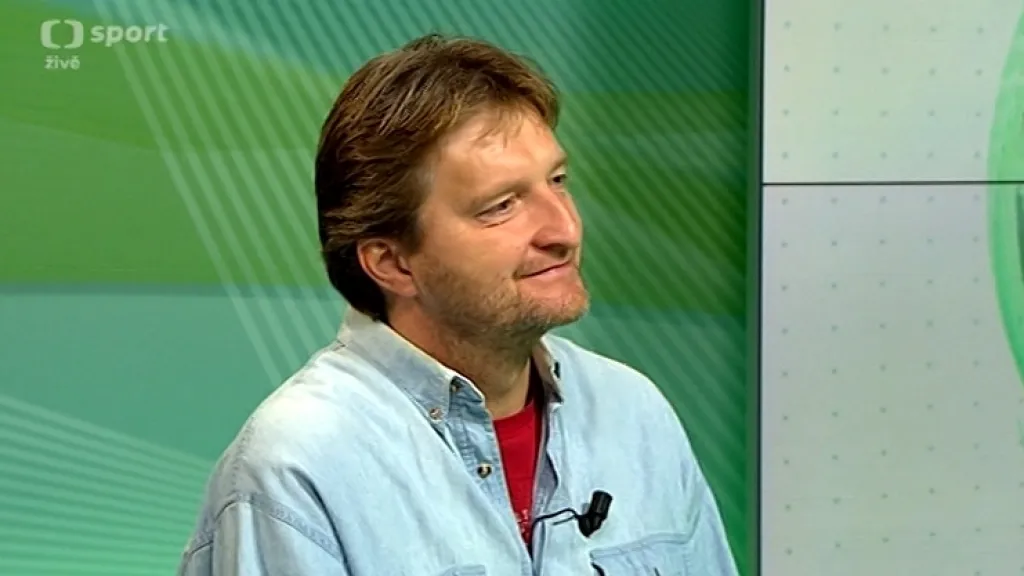 Komentátor ČT Jaromír Bosák