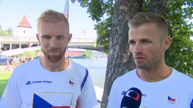 Veslaři Šimánek s Vraštilem chtějí výkonem navázat na Tokio