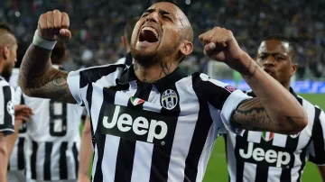 Slavící Arturo Vidal