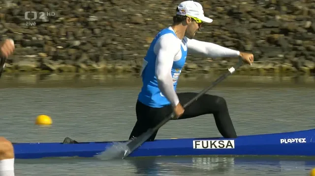 Finále A Martina Fuksy (C1 na 500 metrů) s ohlasem