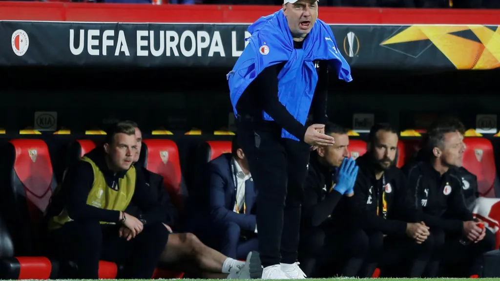 Kouč Slavie Jindřich Trpišovský