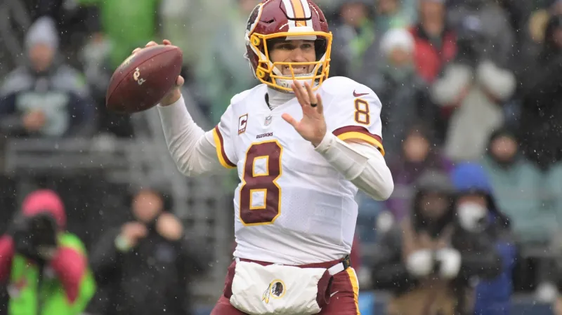 Quarterback Washingtonu Kirk Cousins