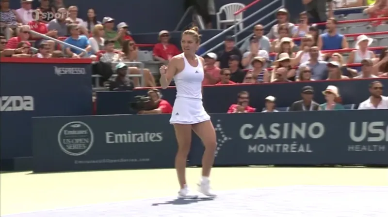 Halepová si s Kerberovou poradila ve třech setech