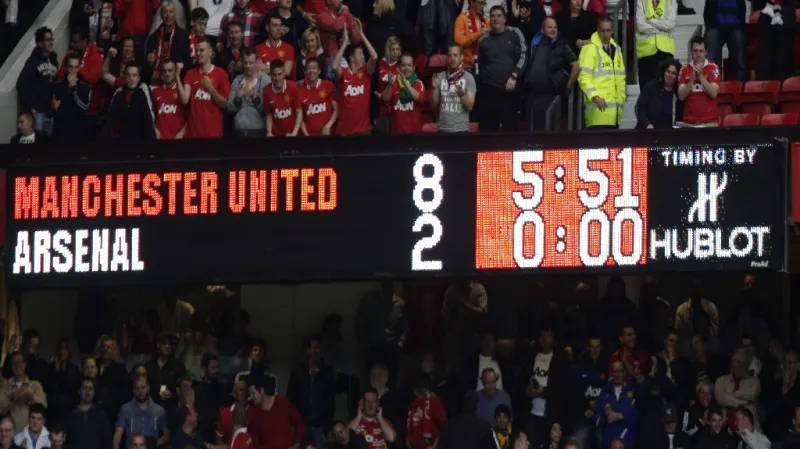 Manchester deklasoval Arsenal