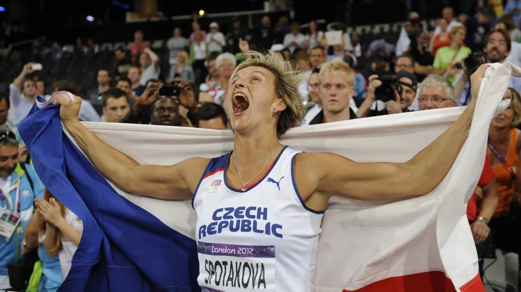 Slavící Barbora Špotáková