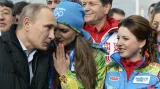 Putin navštívil olympijskou vesnici