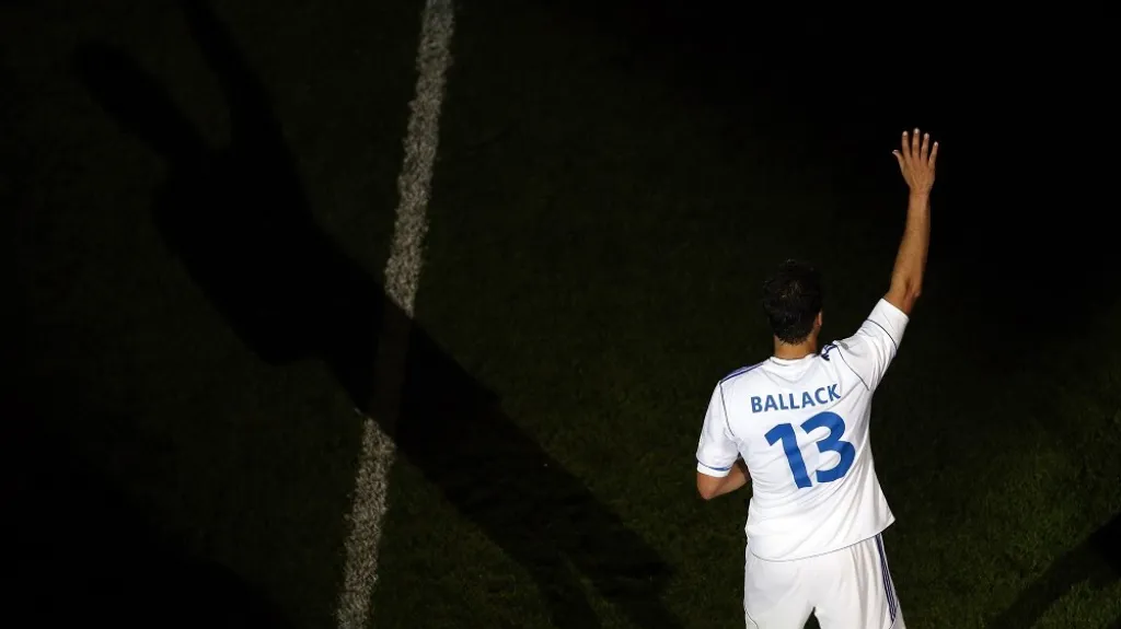 Michael Ballack se rozloučil s fotbalem exhibicí v Lipsku