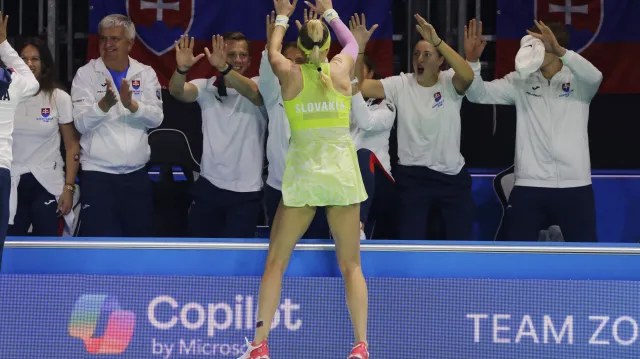 Slovenky vyřadily USA a na BJK Cupu jsou ve čtvrtfinále