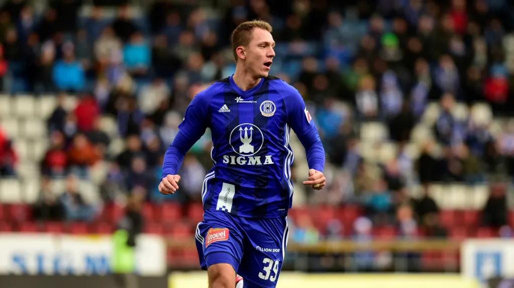 Lukáš Juliš v dresu Olomouce