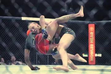 Lucie Pudilová v souboji s Joselyne Edwardsovou z Panamy