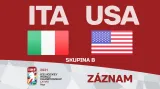Záznam utkání Itálie - USA