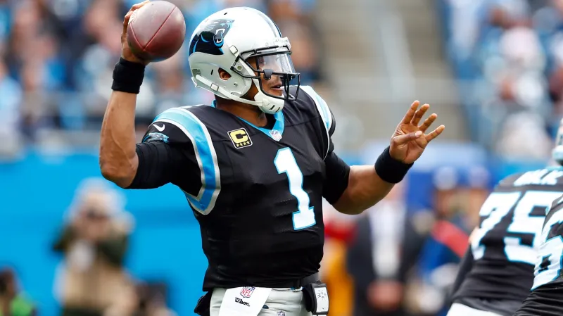 Quarterback Caroliny Cam Newton