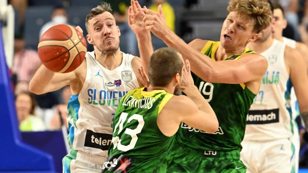 Utkání Slovinsko - Litva