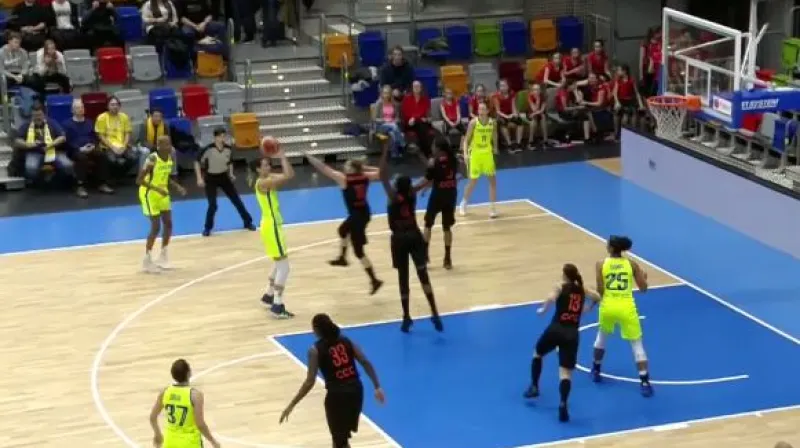 Basketbalistky USK přehrály polského mistra