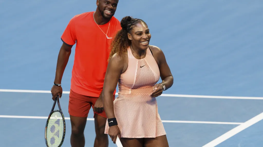 Frances Tiafoe a Serena Williamsová