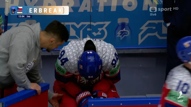 Zranění Lauka v utkání proti Maďarsku