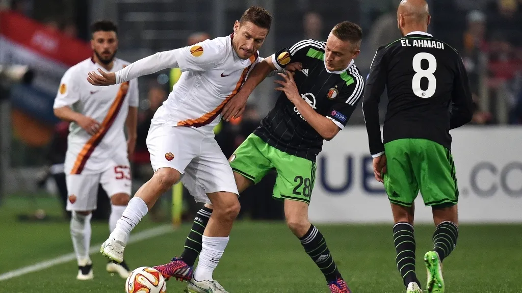 Utkání AS Řím - Feyenoord