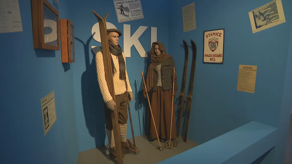 120. výročí Svazu lyžařů připomíná výstava v Národním muzeu