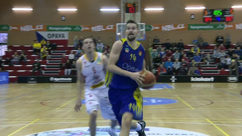 Sestřih 1. čtvrtfinále NBL: Pardubice - Opava